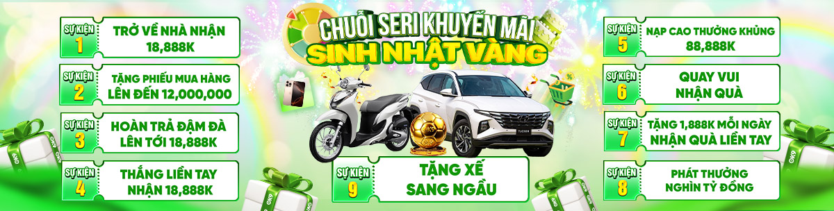 chuỗi khuyến mãi 6686 bet